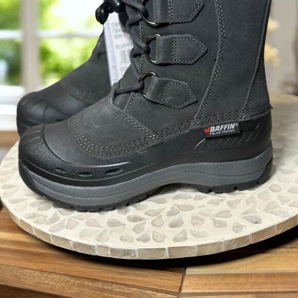 Baffin Chloe Insulated Waterproof Winter Snow Boots Women’s Size 6  Fur - Picture 8 of 16